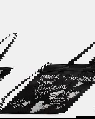 Desigual poșetă SESHAT HOBART culoarea negru, 25WAXPA5