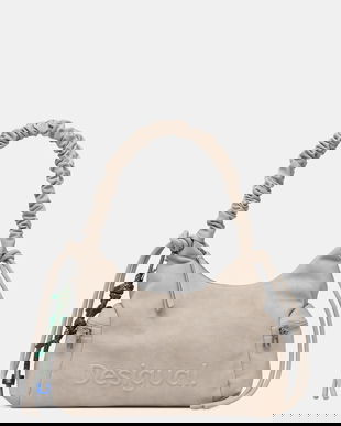 Desigual poșetă culoarea bej, 25WAXPB0