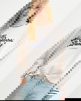 Levi's hanorac de bumbac culoarea bej, cu imprimeu, 0002L