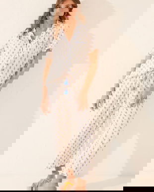 women'secret pijama culoarea bej, 4852090