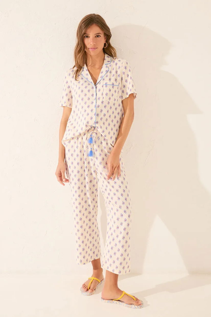 women'secret pijama culoarea bej, 4852090