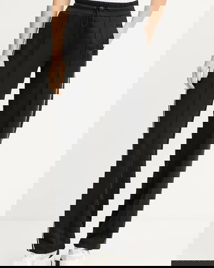 PLEIN SPORT pantaloni de trening culoarea negru, cu imprimeu, FAEC WJT2152 STE003N