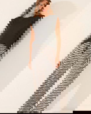 women'secret pantaloni de pijama femei, culoarea negru, 3702233