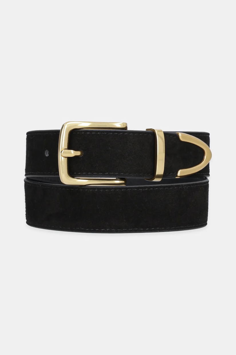 Aldo curea de nubuc culoarea negru, OLLIVIA.970
