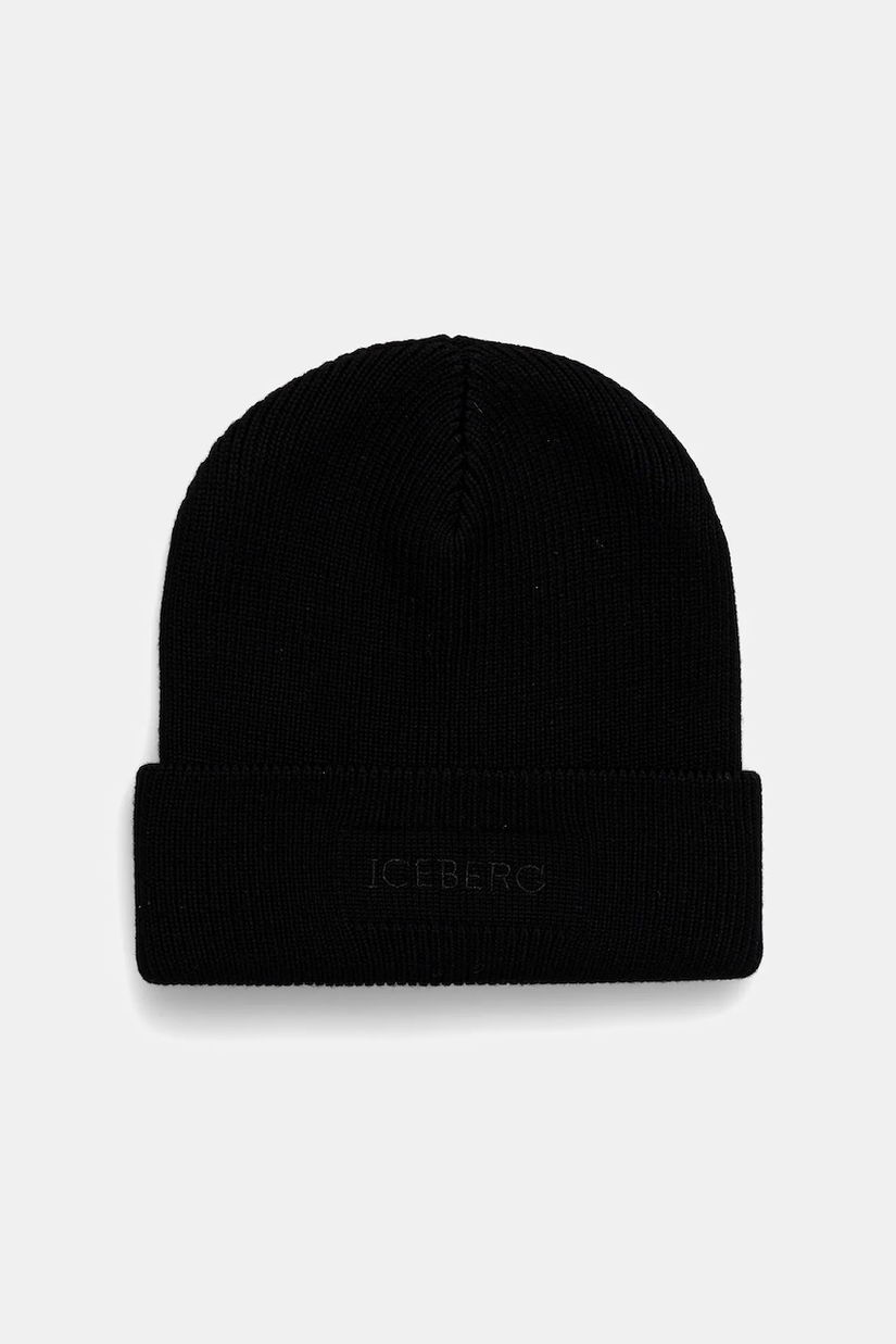 Iceberg caciula de lana culoarea negru