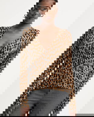 ZADIG&VOLTAIRE cardigan din cașmir culoarea maro, light, KWCA01643