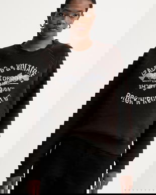 ZADIG&VOLTAIRE bluză culoarea maro, cu imprimeu, JWSS01661