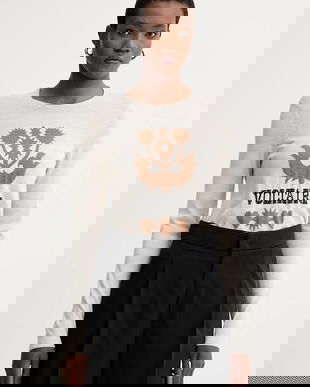 ZADIG&VOLTAIRE pulover de lână culoarea bej, light, KWSW02802