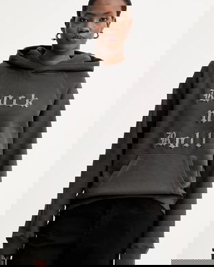 ZADIG&VOLTAIRE hanorac de bumbac culoarea gri, cu glugă, cu imprimeu, JWSS01607