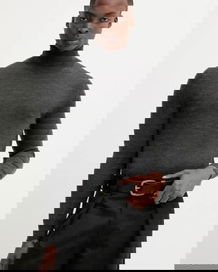 BARENA VENEZIA pulover de lână Knitwear Camio culoarea gri, light, cu guler, KNU5282.429