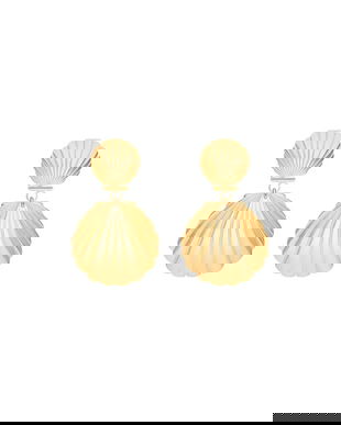 Lilou cercei placați cu aur Venus 254/34/KOL/PO