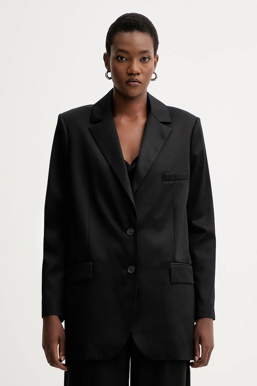 IRO sacou culoarea negru, un singur rand de nasturi, uni, WP07DOUNY