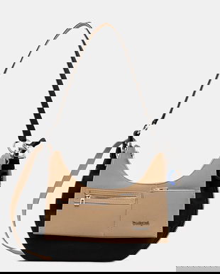 Desigual poșetă DELTA LYRA BLACK culoarea negru, 25WAXP49