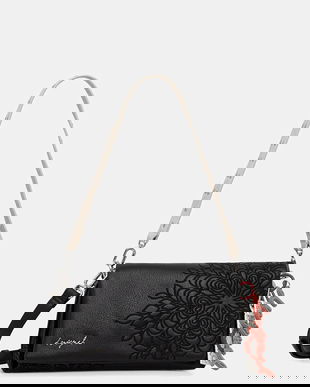 Desigual poșetă SIERRA NARON MEDIUM F culoarea negru, 25WAXPBD