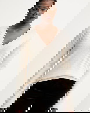 ZADIG&VOLTAIRE pulover de lână culoarea bej, light, KWSW02816