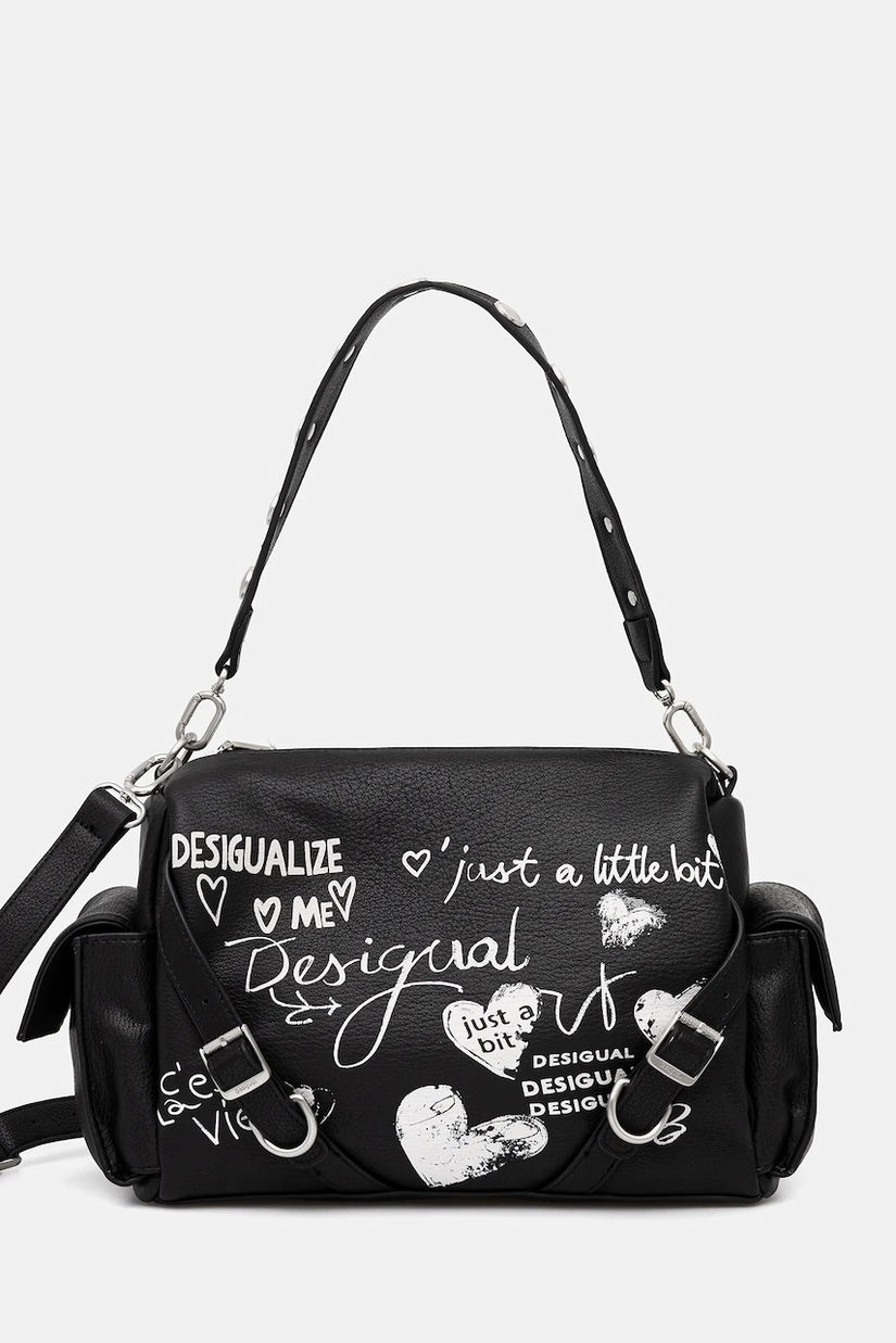 Desigual poșetă SESHAT HABANA culoarea negru, 25WAXPA6