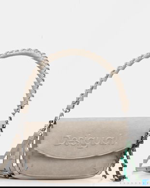 Desigual poșetă culoarea bej, 25WAXPB2