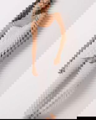 women'secret pijama culoarea gri, 4462645