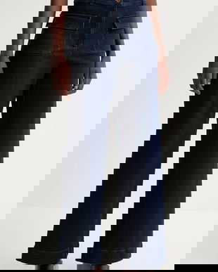 Sessun jeans culoarea bleumarin, 22507004