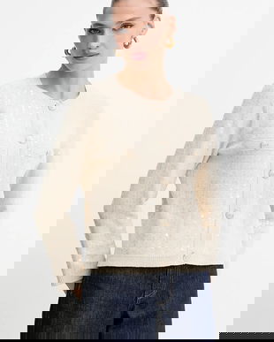 Marella cardigan culoarea bej, 2523346094200