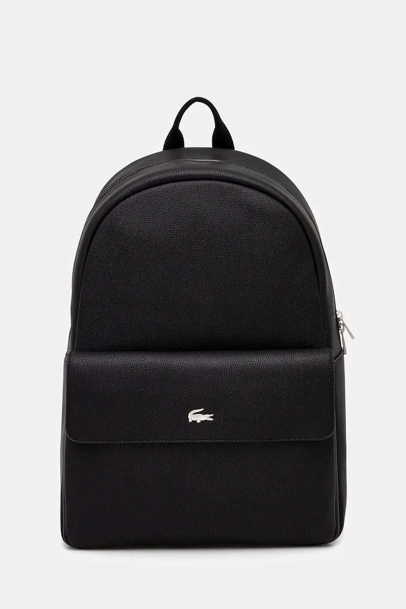 Lacoste rucsac culoarea negru, mare, uni, NH5164UE