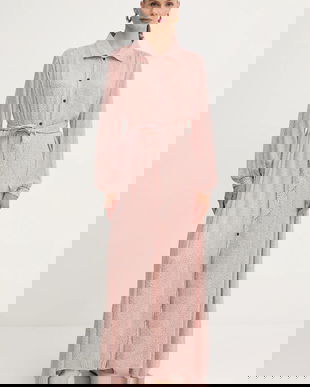 Forte Forte rochie culoarea roz, maxi, drept, 14122.my.dress