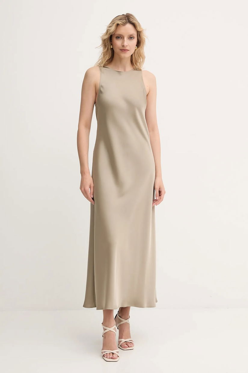MAX&Co. rochie culoarea verde, maxi, evazati, 2526226021200