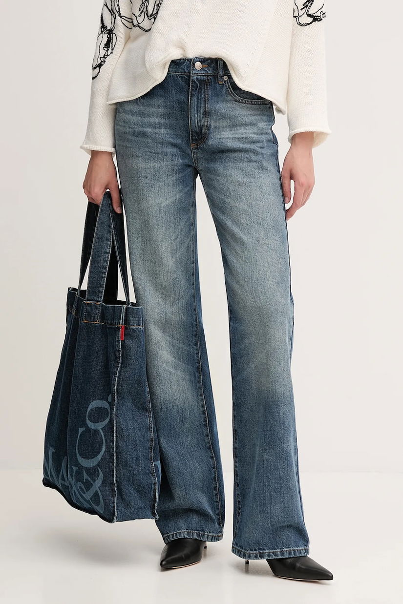 MAX&Co. blugi din bumbac medium waist, 2526186081200
