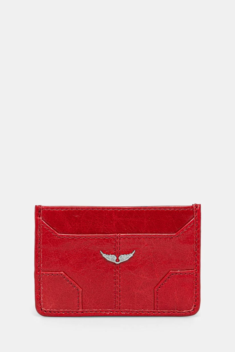 ZADIG&VOLTAIRE carcasa din piele culoarea rosu, LWBA02517