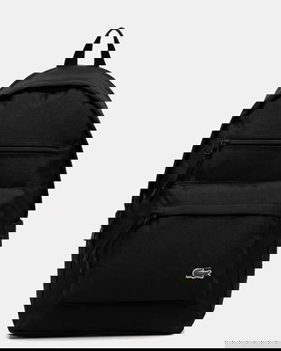 Lacoste rucsac culoarea negru, mare, uni, NU5180NE