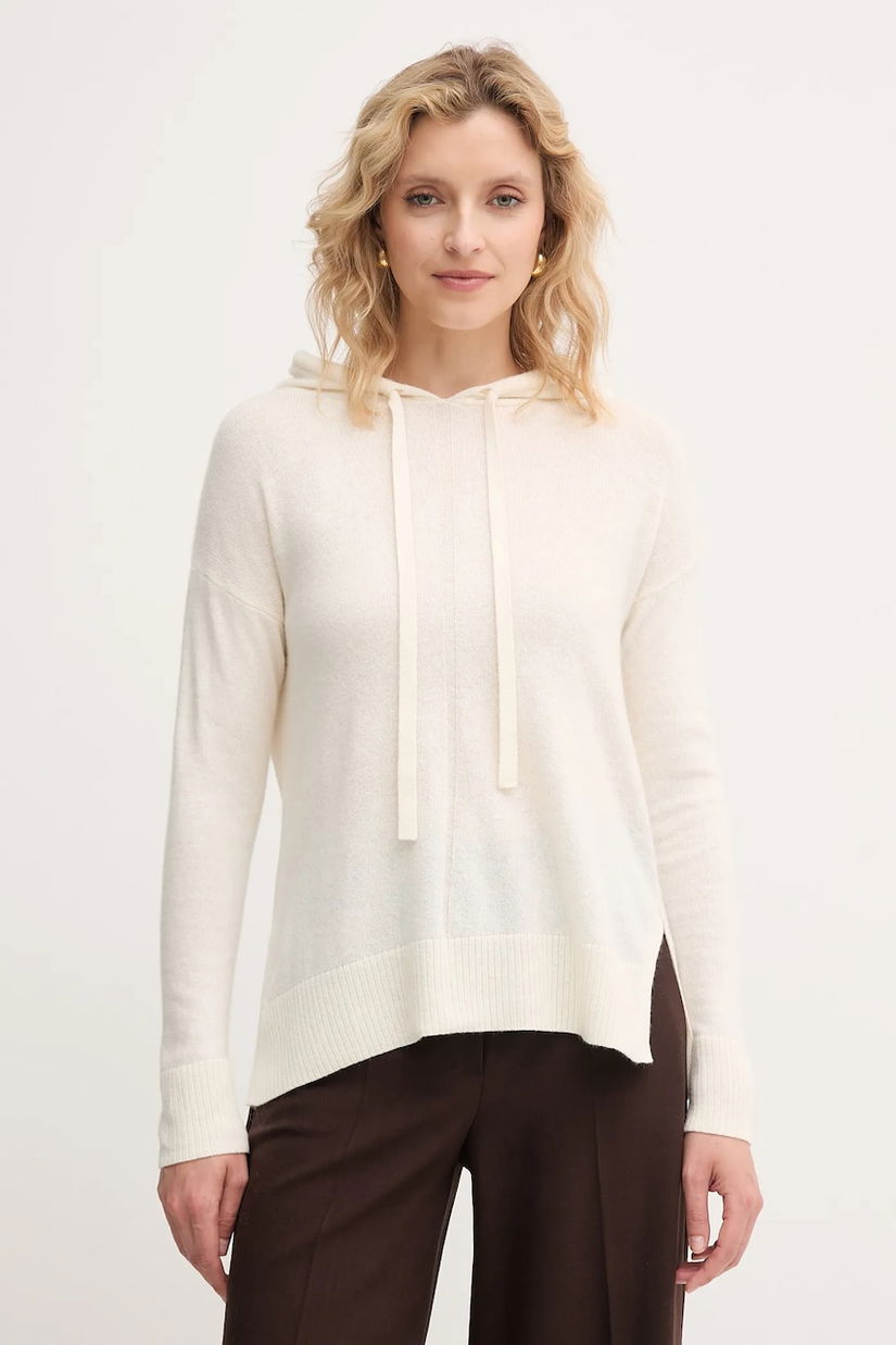 Marella pulover din amestec de lână Emme by Marella culoarea bej, light, 2525366011200