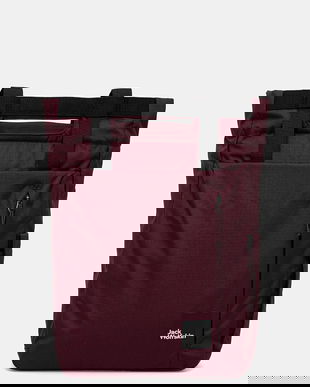 Jack Wolfskin rucsac Eve culoarea bleumarin, mare, cu imprimeu, A64014