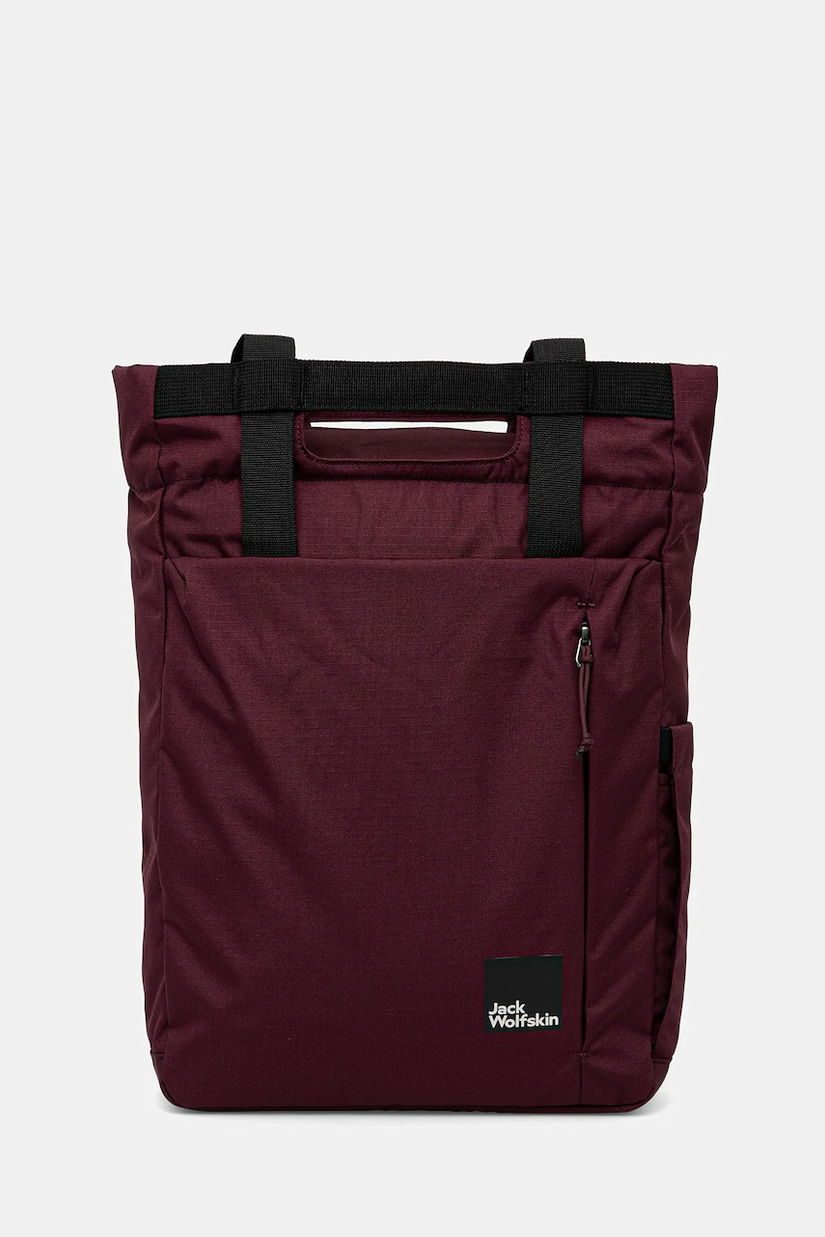 Jack Wolfskin rucsac Eve culoarea bleumarin, mare, cu imprimeu, A64014
