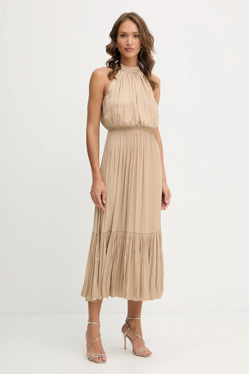 Morgan rochie culoarea galben, maxi, evazati, RAMAGE