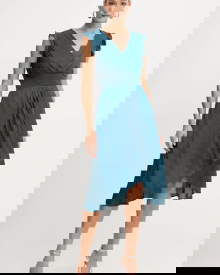 Morgan rochie culoarea rosu, midi, evazati, RWALLY