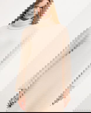 Barbour rochie culoarea bej, mini, oversize, LDR0559