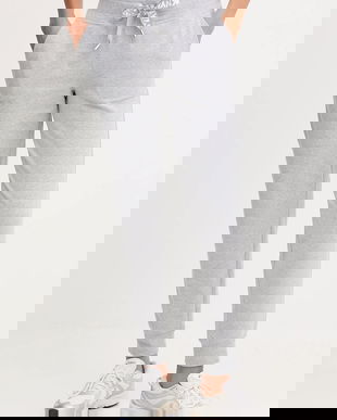 Dkny pantaloni de trening culoarea bej, uni, DP5P3496