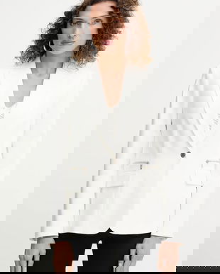 Morgan sacou VBEKA.F culoarea negru, un singur rând de nasturi, uni, VBEKA.F