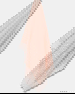 BOSS o eșarfă de mătase culoarea gri, 50521800