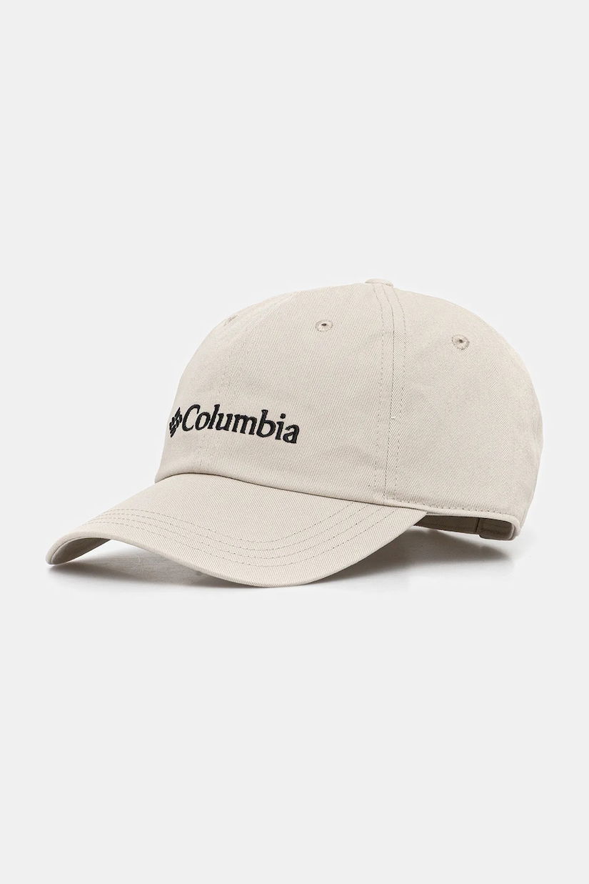 Columbia șapcă de baseball din bumbac Provisions Ball Cap culoarea gri, cu imprimeu, 2096351