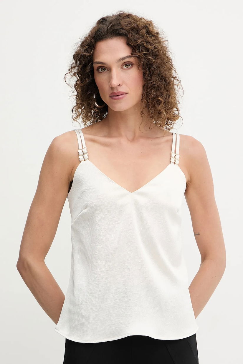 Morgan top OLAFI culoarea negru, uni, OLAFI