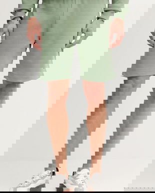 Lacoste pantaloni scurti culoarea verde