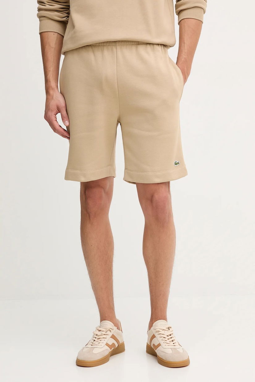 Lacoste pantaloni scurti culoarea verde