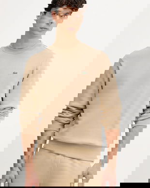 Lacoste bluza culoarea negru, neted