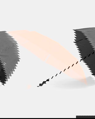 Moschino umbrelă culoarea maro, 8509 TOPLESSA