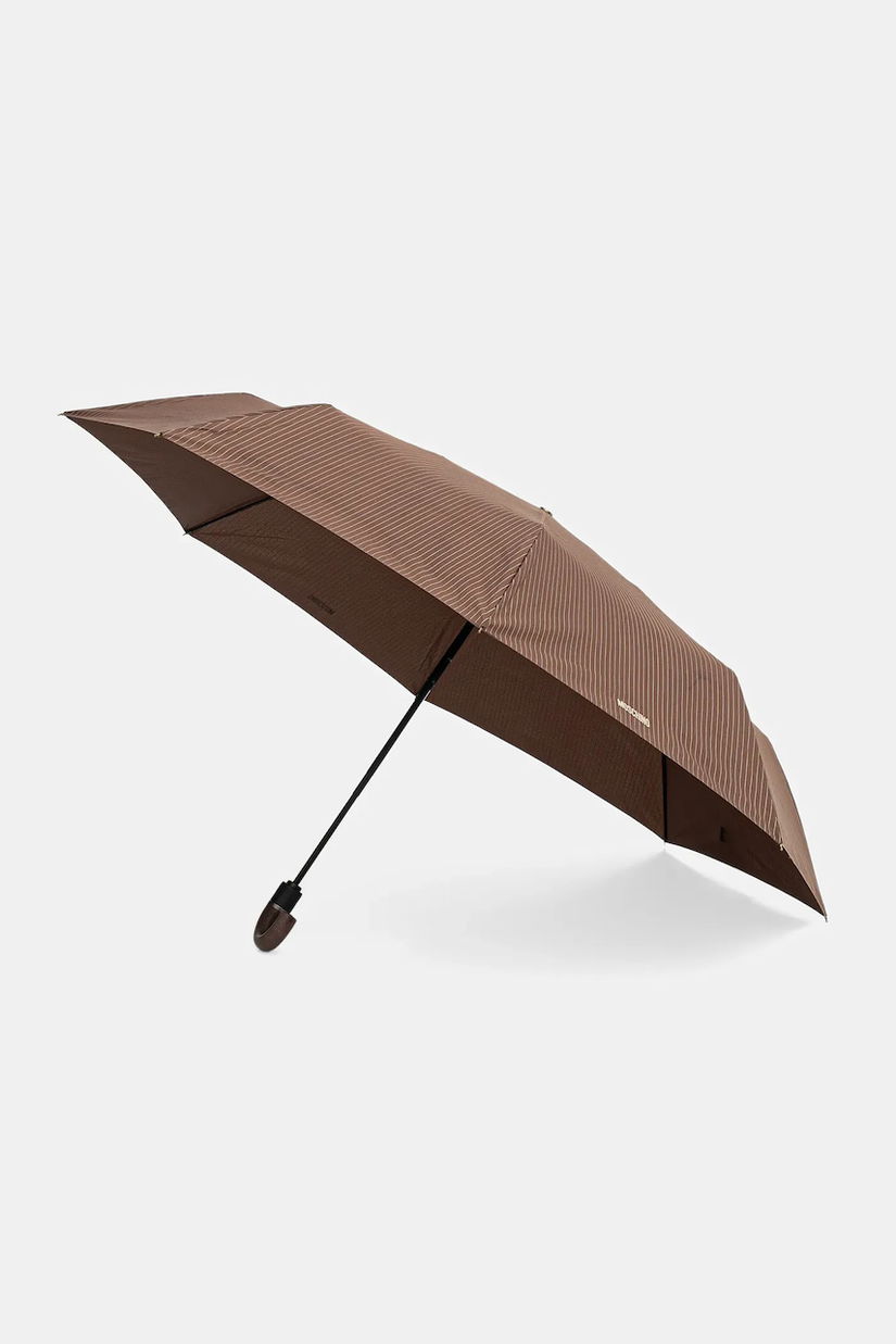 Moschino umbrelă culoarea maro, 8509 TOPLESSA