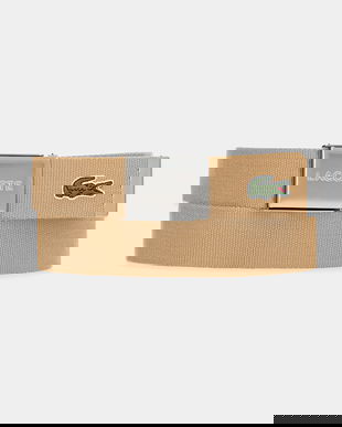 Lacoste curea culoarea verde, RC2012