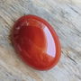 Cabochon agata, 40x30x7.5 mm
