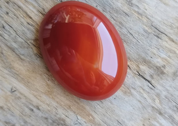 Cabochon agata, 40x30x7.5 mm
