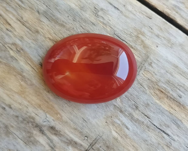 Cabochon agata, 40x30x7.5 mm
